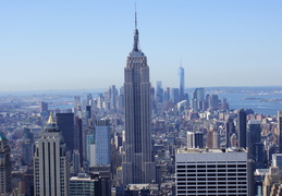 Rockefeller Centre, Warten auf das Pick-up und Rückflug